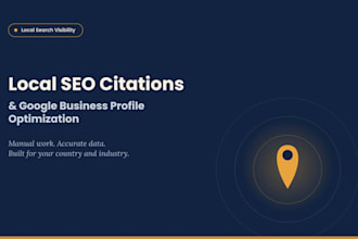 build accurate local SEO citations and optimize your google business profile