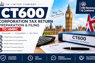 prepare and file your UK ct600, hmrc, corporation tax return