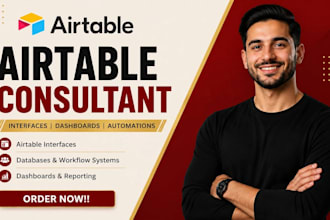 build and setup airtable crm, airtable interfaces, formulas and dashboards softr