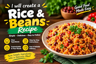 create a delicious rice and beans recipe