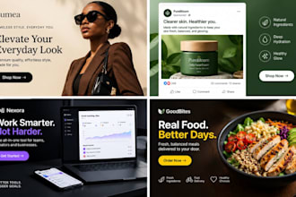 design static ads meta ads social media ads creative banner for your brand