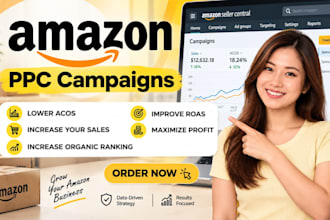 manage and optimize amazon PPC campaigns sponsored ads