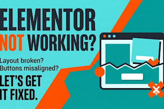 fix elementor issues and wordpress bugs
