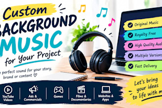 create custom background music for your video