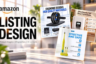 design amazon listing images