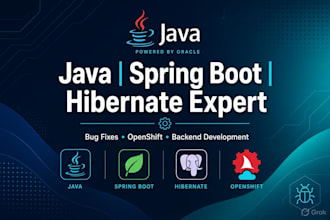 develop java full stack web application