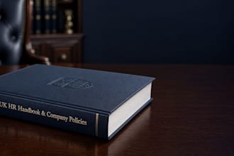 write comprehensive UK employee HR handbooks and company policies as a solicitor