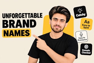 create a memorable brand name for your startup, app or website