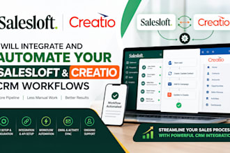 integrate and automate you salesoft and creatio CRM workflows