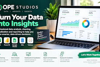 do data science, predictive analysis in python and machine learning
