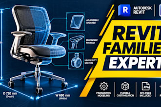 create custom parametric autodesk revit families and rfa components