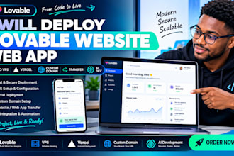 deploy lovable website web app to vps vercel custom domain transfer ai dev