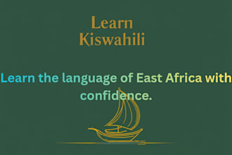teach you conversational swahili from beginner to fluent