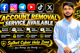 do social media account remove post remove service available
