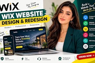 wix website redesign, wix, luxury wix website, build wix website