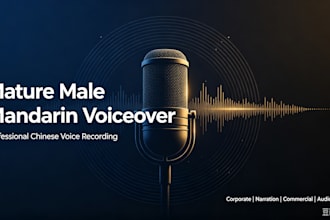 professional chinese voice over