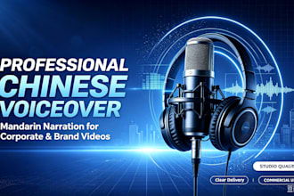 professional chinese voice over