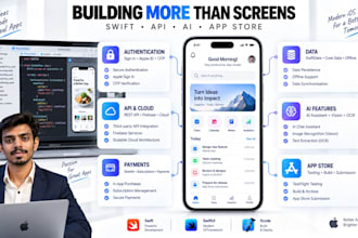 develop a professional ios app for iphone and ipad