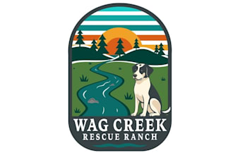 design dog rescue and sanctuary logo for your business