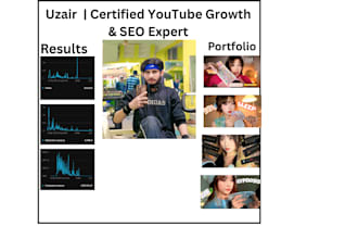 do youtube video SEO and custom thumbnail design