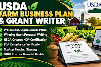 do farm business plan writer usda organic grant writing fda compliance help