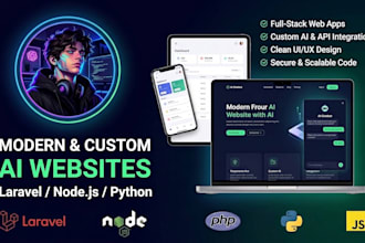 build responsive websites with custom ai features