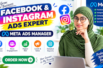 l be face book ads manager fb meta ads and instagram marketing manager
