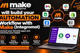 build make automation , workflow automation and API integrations