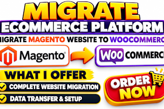 migrate ecommerce platform migrate magento website to woocommerce migration