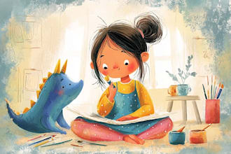 llustrate your children storybook in a unique style