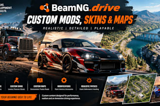 develop beamng emergency vehicle mods with physics and light