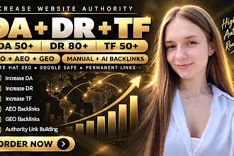 increase DR and da with quality dofollow backlinks