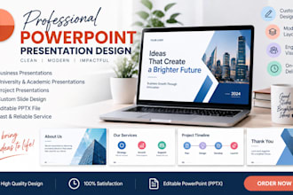 design professional powerpoint presentations and slides