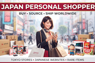 buy and ship items from japan as your personal shopper