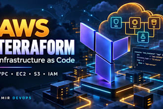 build AWS infrastructure with terraform and infrastructure as code