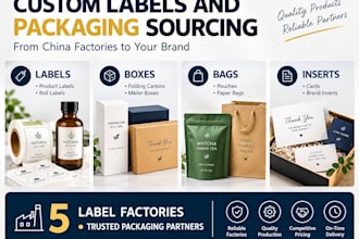 source custom labels and packaging from chinese factories