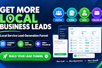 build a lead generation funnel for your local service business
