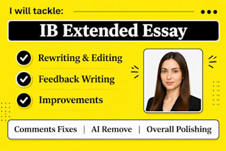 offer ib extended essay editing and feedback