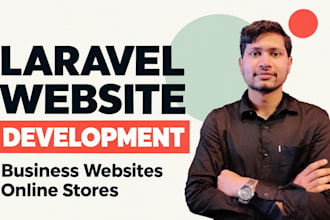 build a laravel website for your business or online store