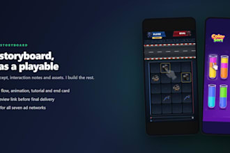 build a campaign ready HTML5 playable ad from your storyboard
