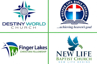 unique minimalist church ,church branding ,church religious or ministry logo