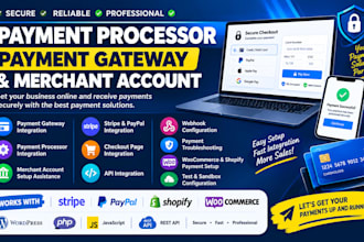integrate payment gateway and checkout into your website