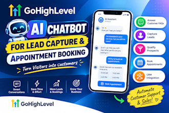 an ai chatbot for lead capture and appointment booking
