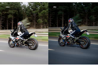 professionally edit and enhance automotive photos