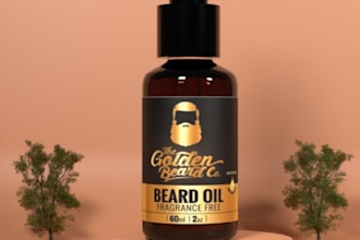 do create 3d bottle modeling, cosmetic pack and 3d rendering