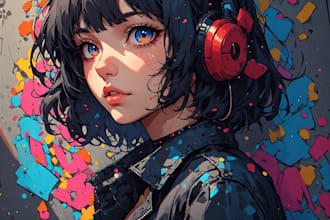 do illustration expresionism art, graffiti, abstract
