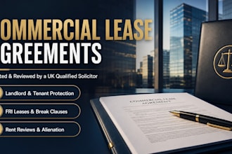 draft or review your professional office lease contract and agreement