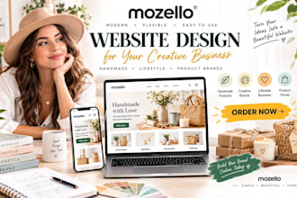 mozello brand merchandise handmade creative lifestyle product business website