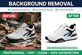 remove background from images in 1 hour