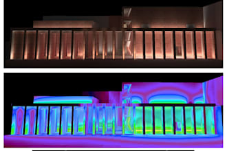 provide professional dialux lighting calculations and reports